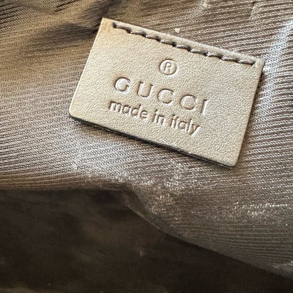 Gucci Y2K canvas Leather Monogram Mini Boat bag - Picture 7 of 11